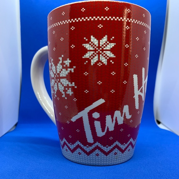 2015 Tim Hortons Christmas Warm Wishes Coffee Mug Limited Edition #15 - Picture 2 of 5